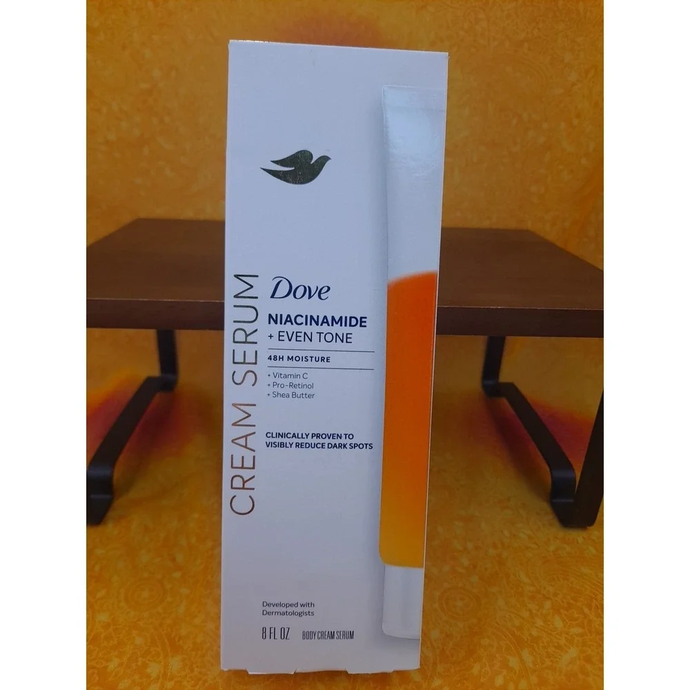 Dove Body Cream Serum Niacinamide + Even Tone W/ Vitamin C Pro-Retinol Shea Butt